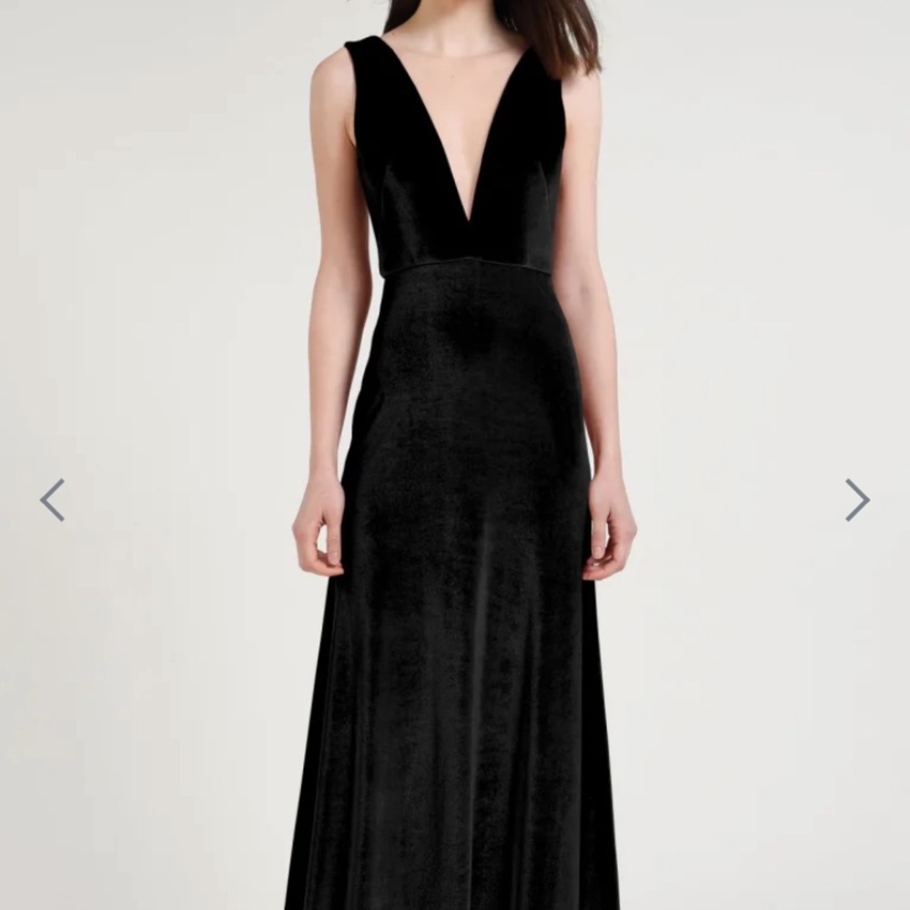 Logan Velvet Plunge Dress